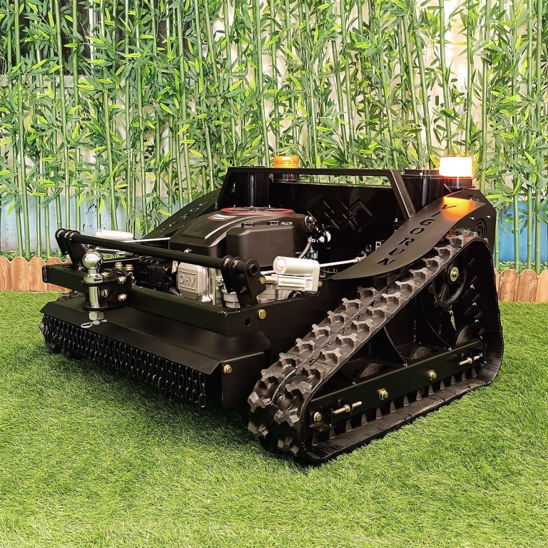 factory direct sales remote controlled rubber track weed eater